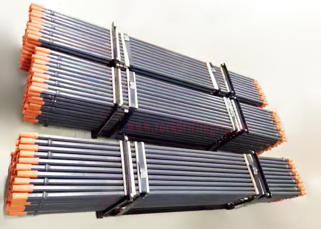 Chisel Type Rock Drill Rods Integral Drill Steels Rod Carbon Steel Material