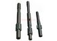 Forged / Carburized Shank Adapters Mining Drill Rods Carbon Steel Material