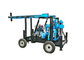 Light Weight 200m Water Well Drilling Rig Four Wheels Type Mud Pump
