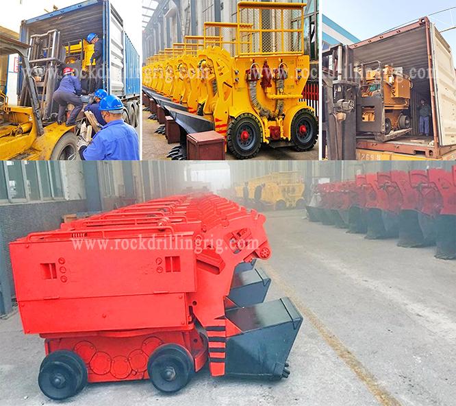 Z Series Rock Loader machine High Performance Underground Tunnel Mucking Machine