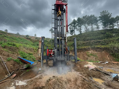 CWD400T in Southeast Asia Water Well Drilling Project