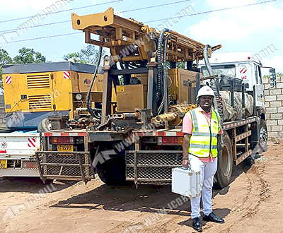 Latest company Cases about CSD300(4X2) and Air Compressor in Africa