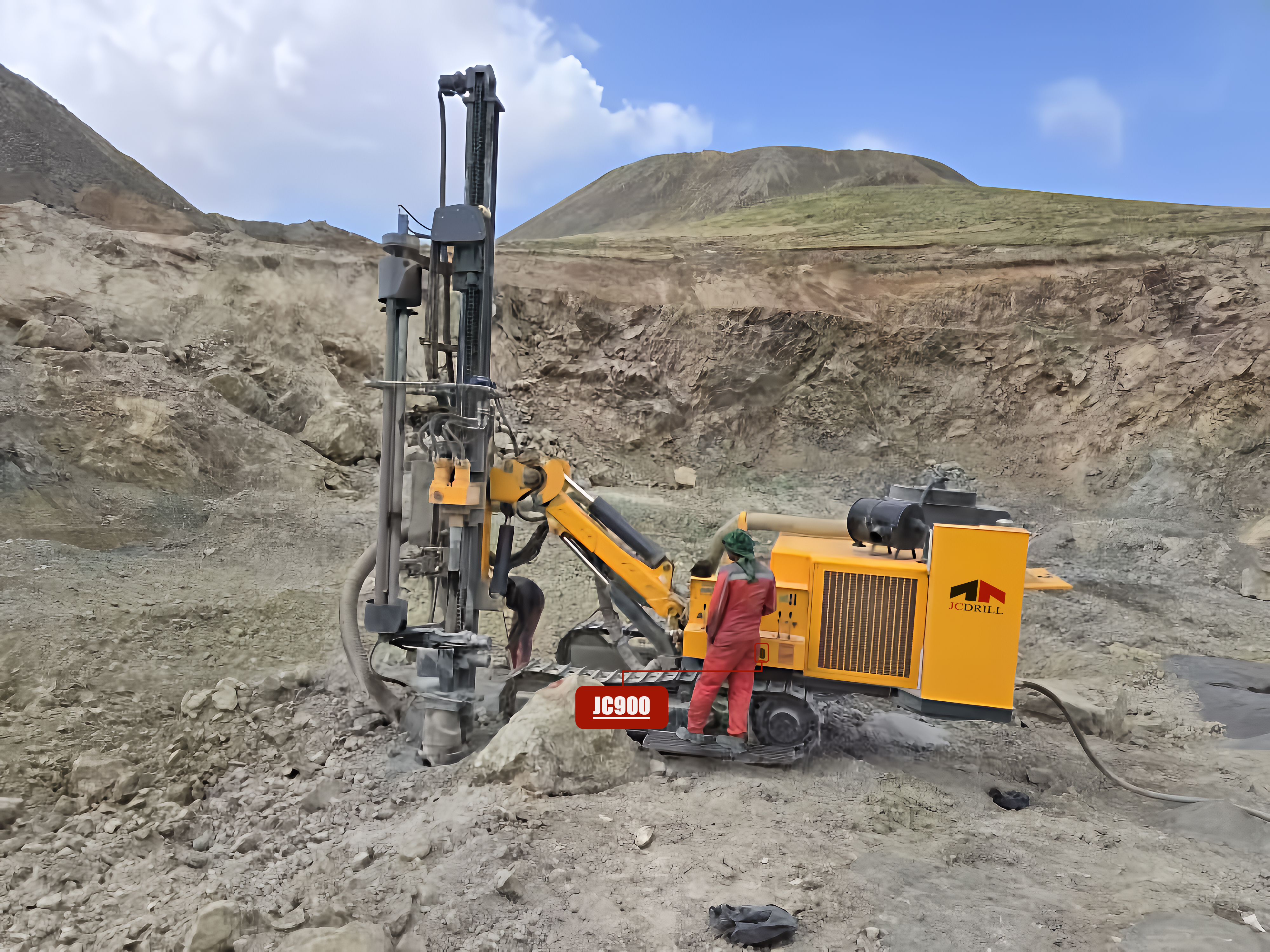 Latest company Cases about JC900 In Middle East Mining Project
