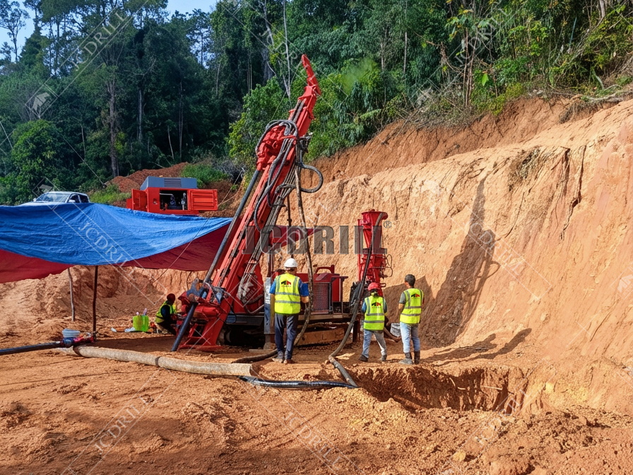 Latest company Cases about JCD1000R in Southeast Asia Gold Exploration