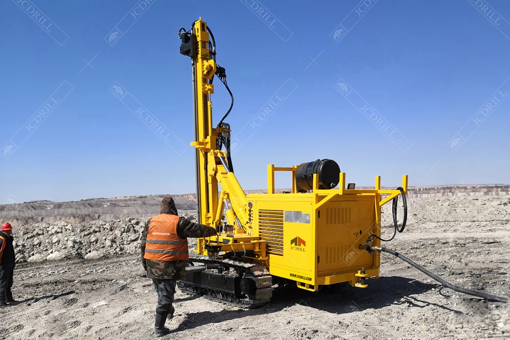 Latest company Cases about Mining Blast Hole Drilling Rig That Doubles Output: JC980 Case Study