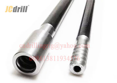 Steel Threaded Drill Rod For Top Hammer Rock Drilling Rigs High Strength