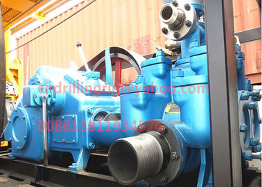 Deep Hole Water Well Drilling Mud Pump Diesel Engine Driven 850 L/Min Flow Rate