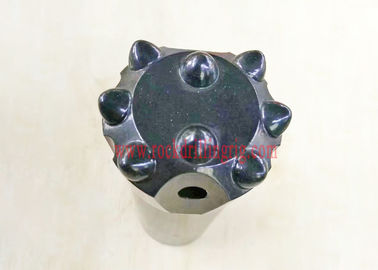 32mm / 38mm Tapered Button Bits Rock Drilling 7 / 11 / 12 Degree With 8 Carbide
