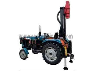 Hydraulic Tractor Mounted Water Well Drilling Machine Portable Wheel Drill Rig