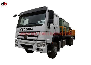Truck Mounted Hydraulic 200m Water Well Drilling Rig