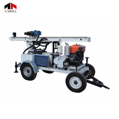 Trailer Mounted 90mm Water Well Drilling Rig Equipment