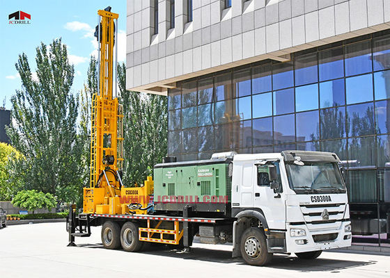 Deep 300m Truck Mounted Water Well Drilling Rig For Water Project