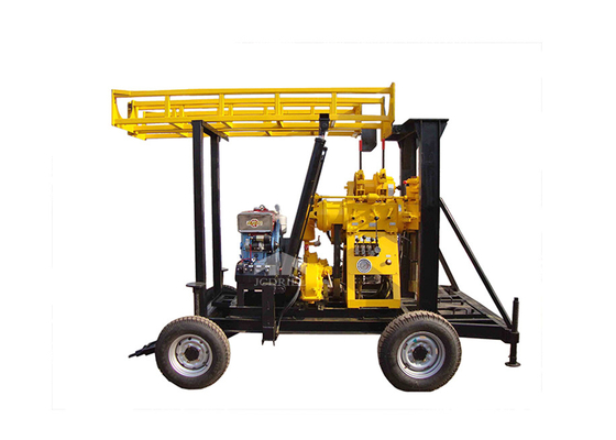 Jxy200t Portable Well Drilling Equipment Diesel Rotary