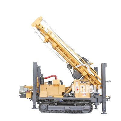 CWD400T 400m Mud Rotary and DTH Water Well Drilling Rig