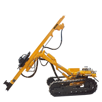 Top Hammer Rock Drilling Rig With Highly Efficient Pneumatic Motor Driven