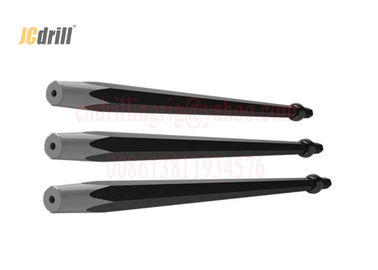 Buy Steel Tapered Rock Drill Rods , Durable H25 Hex Tapered Hollow Drill Rods online manufacture