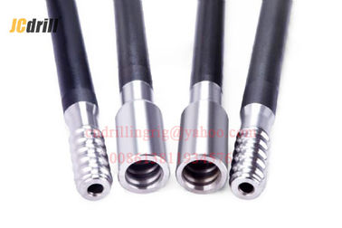 Buy R28 Hex And Round Shape Threaded Rock Drill Rods Tungsten Carbide Material online manufacture
