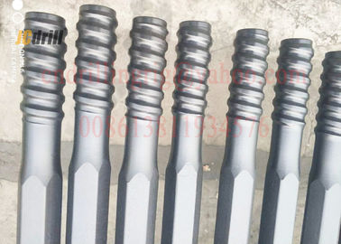 Buy Threaded Rock Drill Rods , T45 Drill Extension Rod For Bench Drilling online manufacture