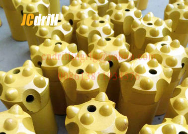 Buy 11° Tapered Button Rock Drill Bits For Small Hole / Quarry / Tunnel Bench Drilling online manufacture