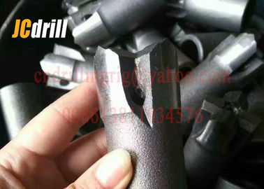 Buy Industrial Tapered Chisel Rock Drill Head / Hard Rock Button Drill Bits 11 Degree online manufacture