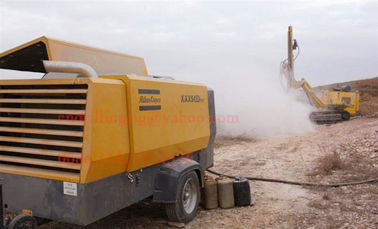 Buy Rock Drilling Atlas Copco Portable Screw Air Compressor Diesel Engine Powered online manufacture