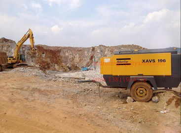 Buy Portable Screw Atlas Copco Air Compressors for Rock Blasting / Construction Drilling online manufacture