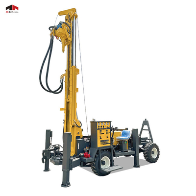 Buy Self Propelled Portable Trailer Mounted Water Well Drilling Rig online manufacture
