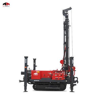 Buy Crawler Hydraulic Drilling Rig 92Kw 4000-8000Nm for Water Wells online manufacture