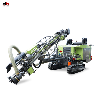Buy JCDRILL Diesel Engine Crawler DTH Drilling Rig With Integrated Compressor for Rock Blasting online manufacture