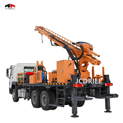 Buy 6m Mast Height Water Well Drilling Rig 7.5kw Drilling Power 7.5kw Rotary Power for Deep Water Drilling online manufacture