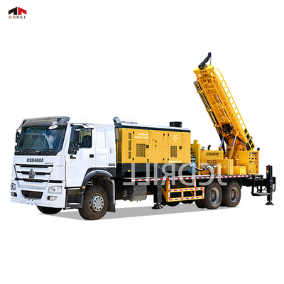Buy CSD400A 400m Deep Borewell Drilling Rig with 20T Capacity online manufacture