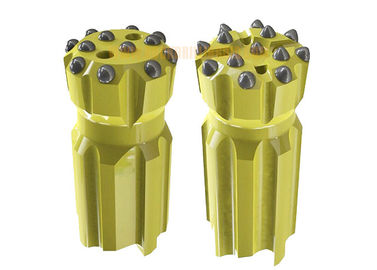 Buy T45 Retractable Drill Bit with Parabolic / Spherical Buttons for Mining Tunneling Drilling online manufacture