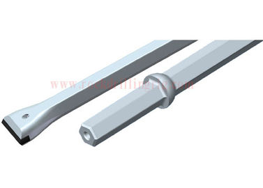 Buy Carbon Steel Integral Rock Drill Rods Tapered Drill Rod For Mining / Blasting online manufacture