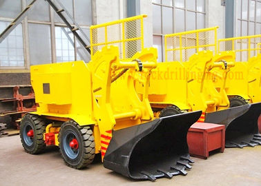 Buy Underground Mining Wheeled Rock Loader Electric Type Compact Structure online manufacture