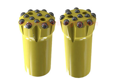 Buy T38 R38 Thread Hard Rock Rock Hammer Drill Bits / Bench Drilling Carbide Insert Button Bit online manufacture