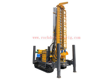 Buy Multi Function Water Well Drilling Machine 400m Crawler Mounted 112kw online manufacture