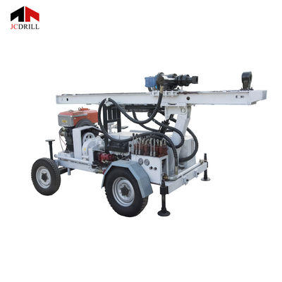 Buy DEUTZ Engine Trailer Rotary Portable Water Drilling Rig online manufacture