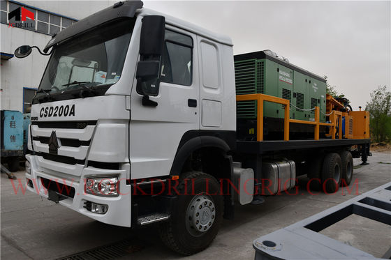 Buy 102mm JCDRILL CSD200A YUCHAI Water Well Drilling Rig online manufacture