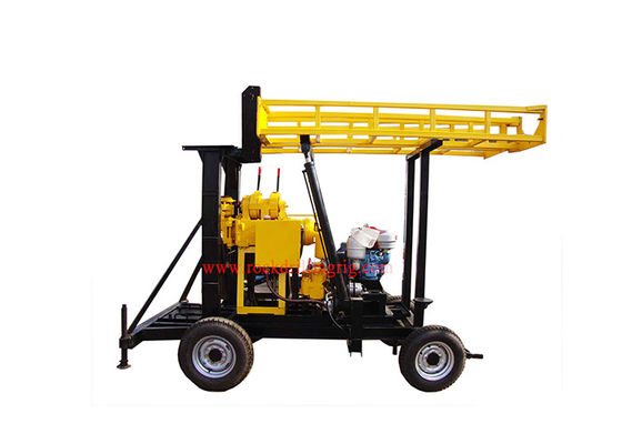 Buy 200m Borehole Drilling Rig For Soil And Rock Drilling online manufacture