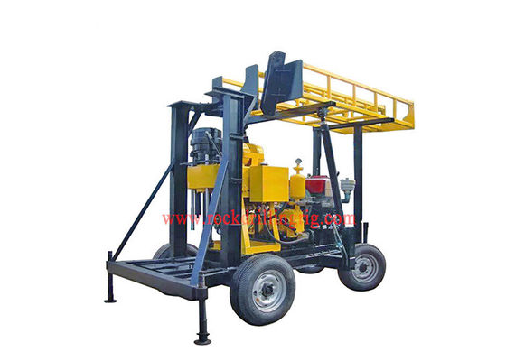 Buy 50HP 600m Diamond Core Water Drilling Rig CE Passed online manufacture