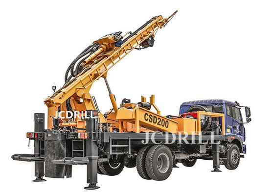 Buy 200m Deep CSD200 Borehole Water Well Drilling Truck online manufacture