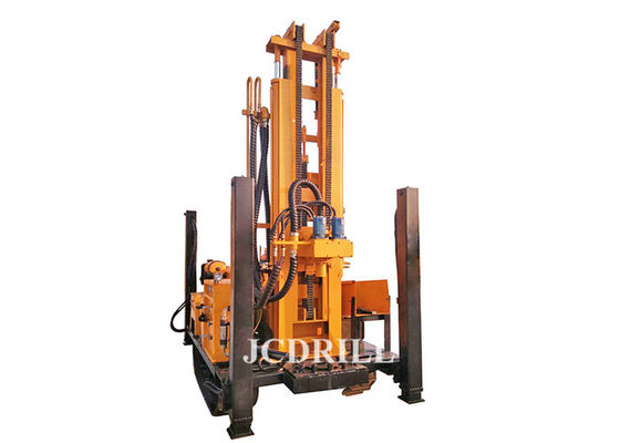 Buy Track Mounted 180 Meters 55kw Portable Water Well Drilling Rig online manufacture