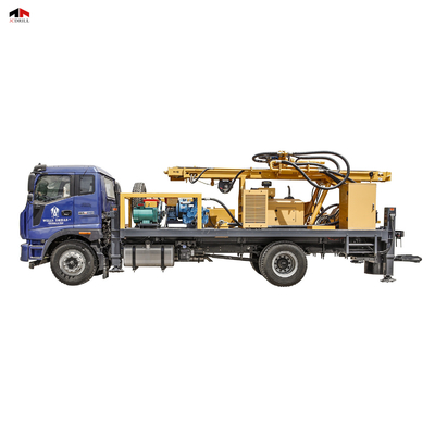 Buy CSD200 4x4 Truck Mounted Water Well Drilling Rig Borehole Machine online manufacture