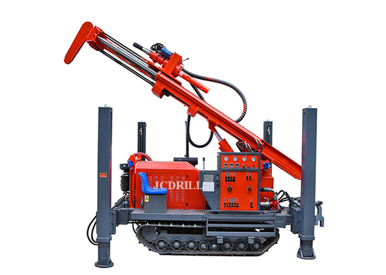 Buy Borehole Crawler Mounted Water Well Drilling Rig STEEL CRAWLER 200m  CWD200 online manufacture