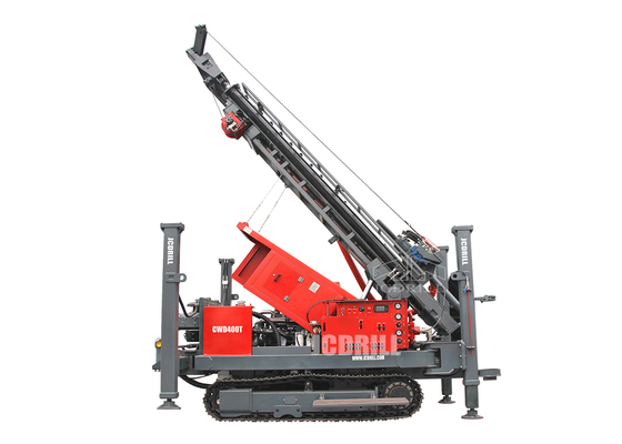 Buy MAX 400m Depth Yuchai Engine Crawler Water Well Drilling Rig CWD400 online manufacture