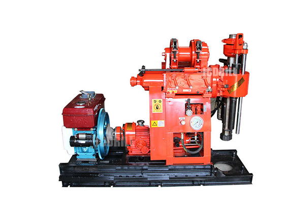 Buy Diesel Engine Portable Water Well Driller Skid Mounted Rotary 180m online manufacture