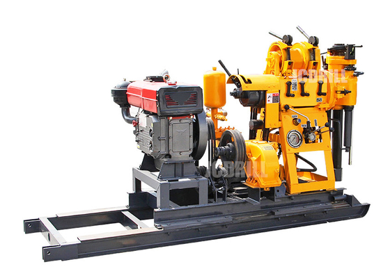 Buy Spline Vertical Borehole Portable Water Well Drilling Rig 180m online manufacture