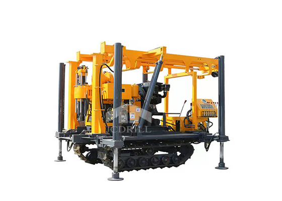 Buy 200m Portable Hydraulic Water Well Drilling Rig Crawler Mounted Rotary online manufacture