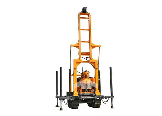 Buy Borehole Vertical Spline 325mm Hydraulic Water Well Drilling Rig Movable online manufacture