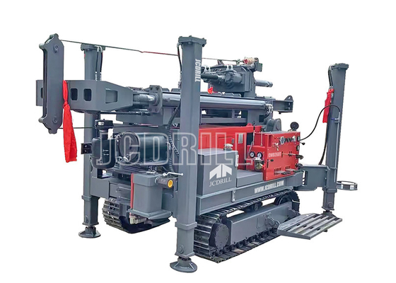 Buy Rotary 260m Deep Dth Water Well Drilling Rig Machine online manufacture